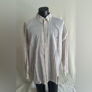 Polo Ralph Lauren Shirt Men’s XL Cotton Classic  Fit Long Sleeve  Button Down #